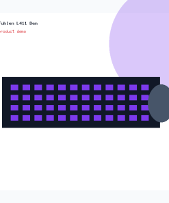 Bàn phím Fuhlen L411 Đen