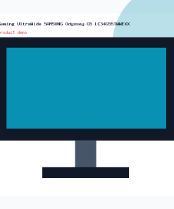 Màn Hình Gaming UltraWide SAMSUNG Odyssey G5 LC34G55TWWEXXV (34.0 inch - WQHD - 165Hz - VA  - 1ms - FreeSync - HDR10 - Curved)