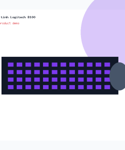 Chuột máy tính Logitech B100